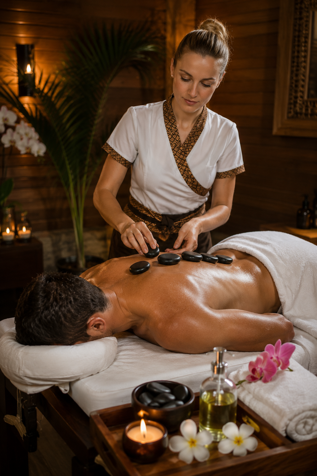 Hot Stone Massage Treatment